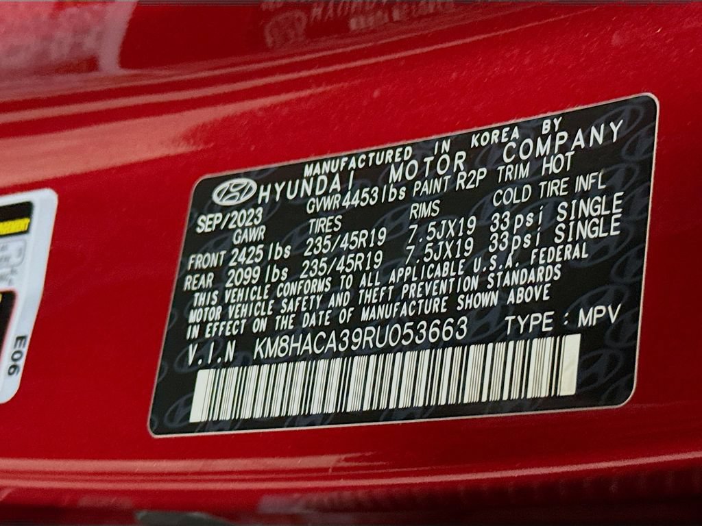 Used 2024 Hyundai Kona N Line AWD/4WD image 35