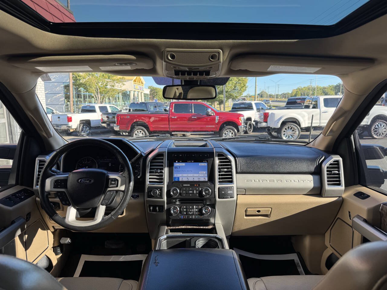 Used 2017 Ford F350 Lariat w/ Lariat Ultimate Package AWD/4WD image 24