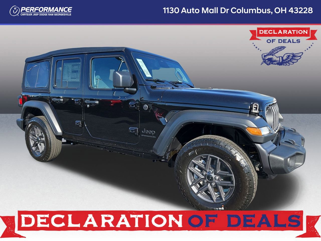 New 2026 Jeep Wrangler Sport S image 1