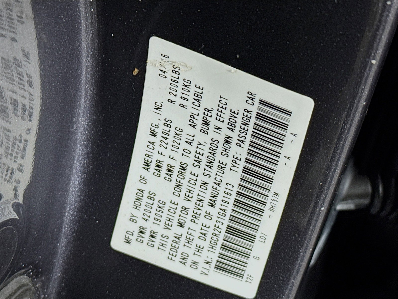 Used 2016 Honda Accord LX image 23