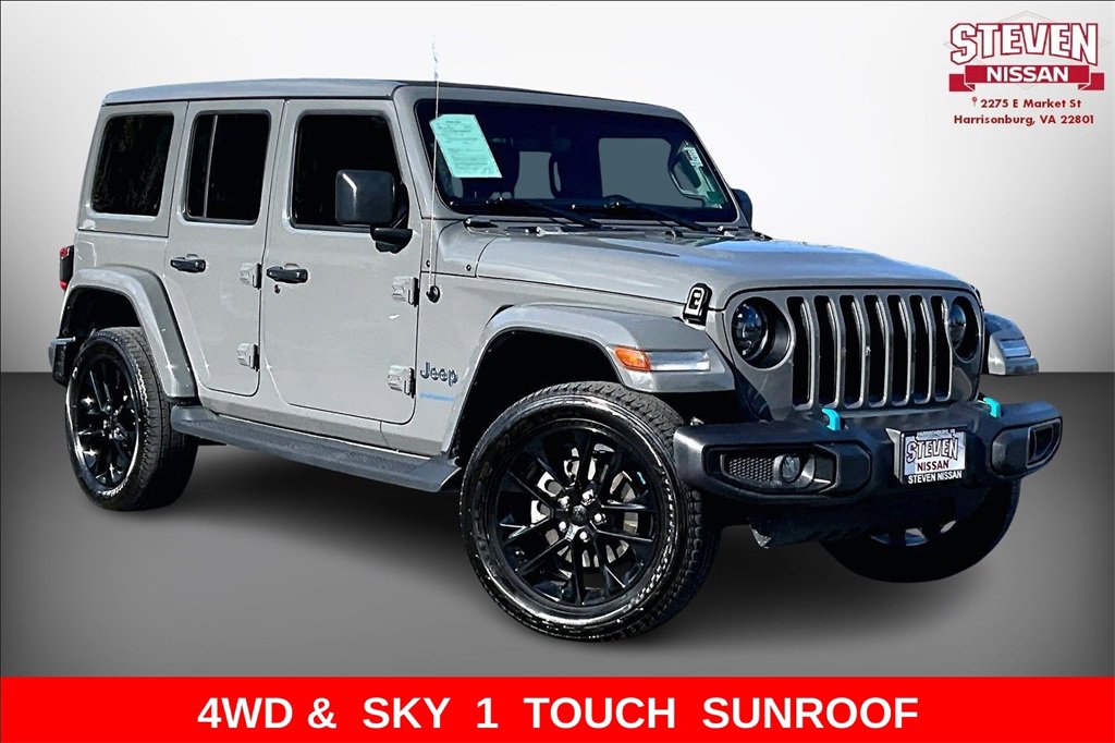 Used 2023 Jeep Wrangler Unlimited Sahara w/ Cold Weather Group image 1