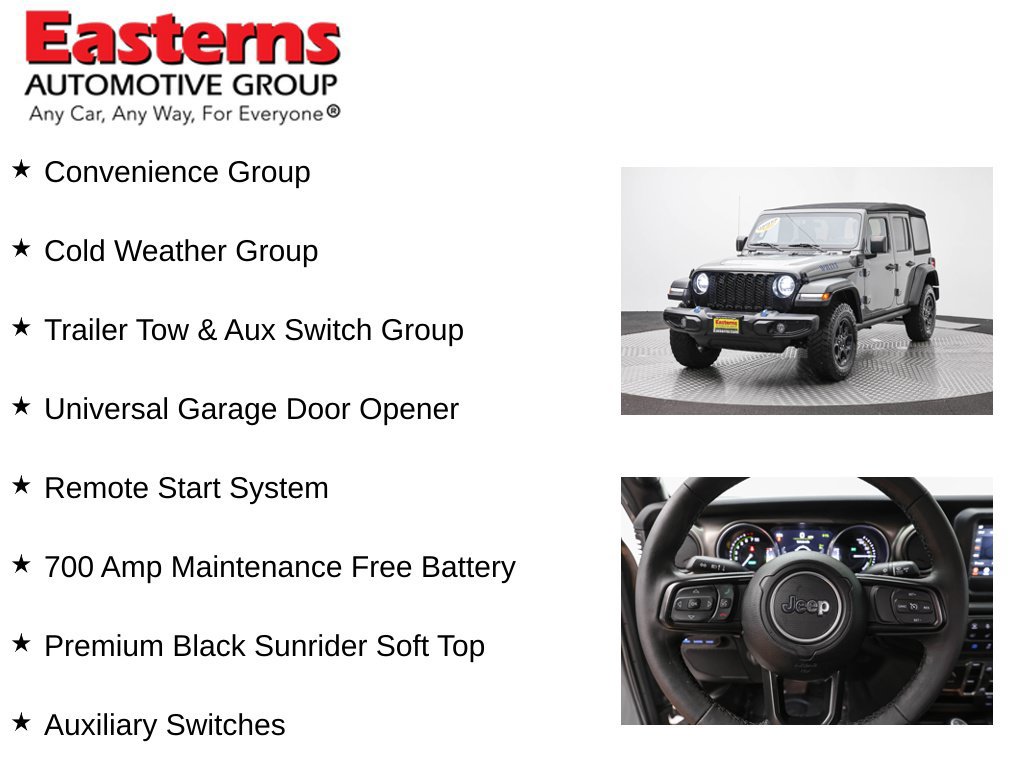 Used 2023 Jeep Wrangler Unlimited w/ Cold Weather Group AWD/4WD image 13