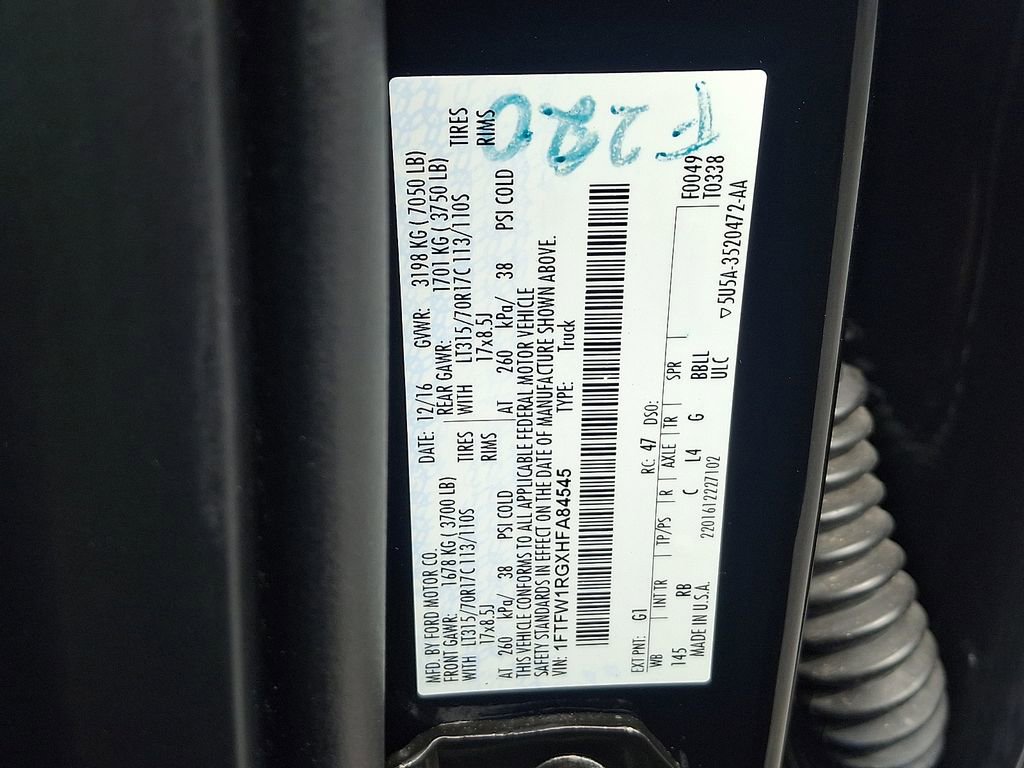 Used 2017 Ford F150 Raptor w/ Equipment Group 801A Mid image 28