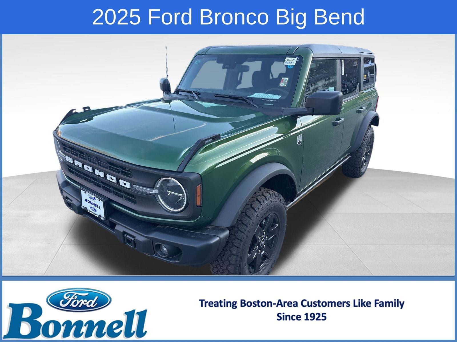New 2025 Ford Bronco Big Bend w/ Black Diamond Package image 1
