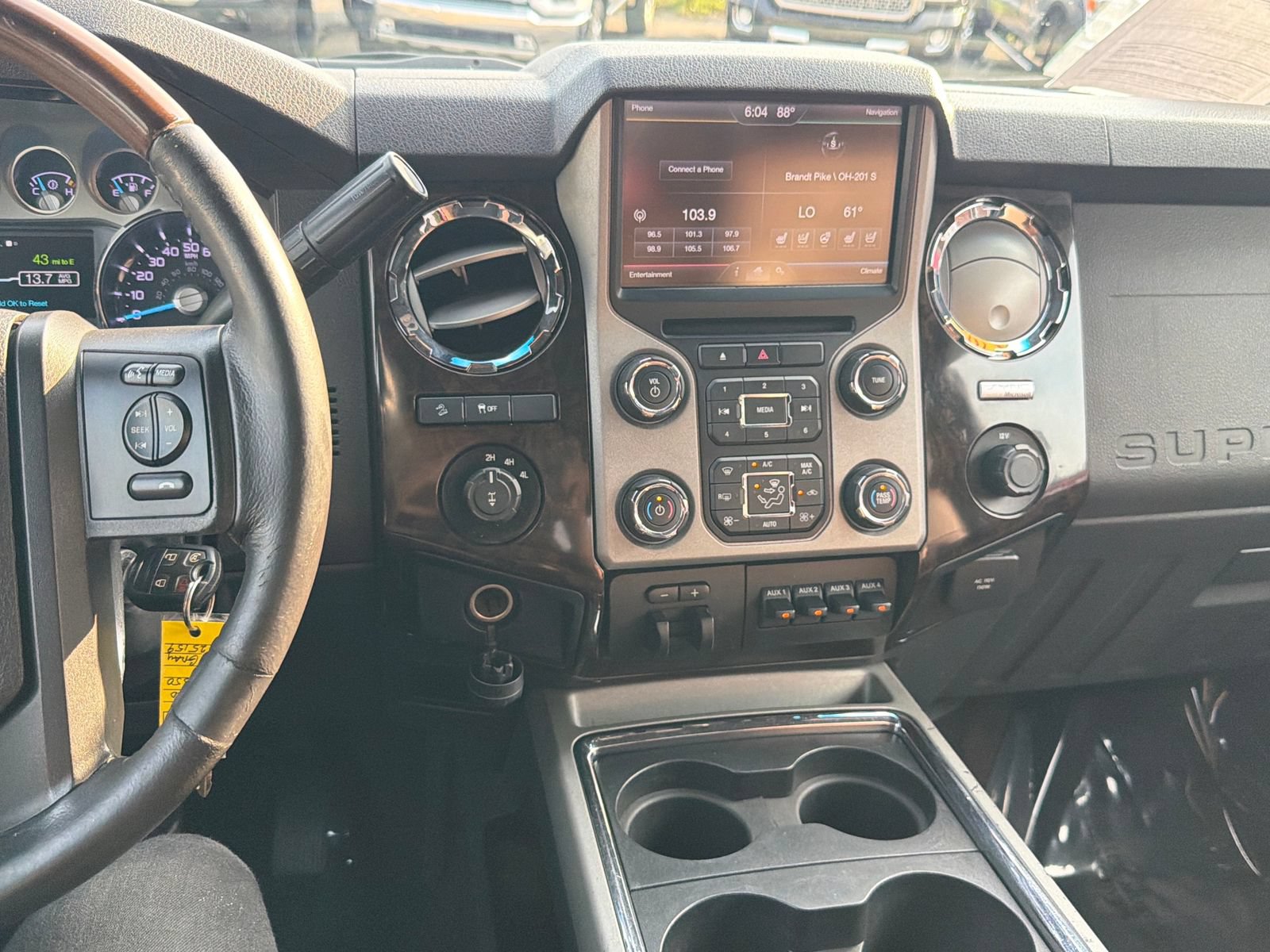 Used 2014 Ford F350 Platinum w/ FX4 Off-Road Package AWD/4WD image 21