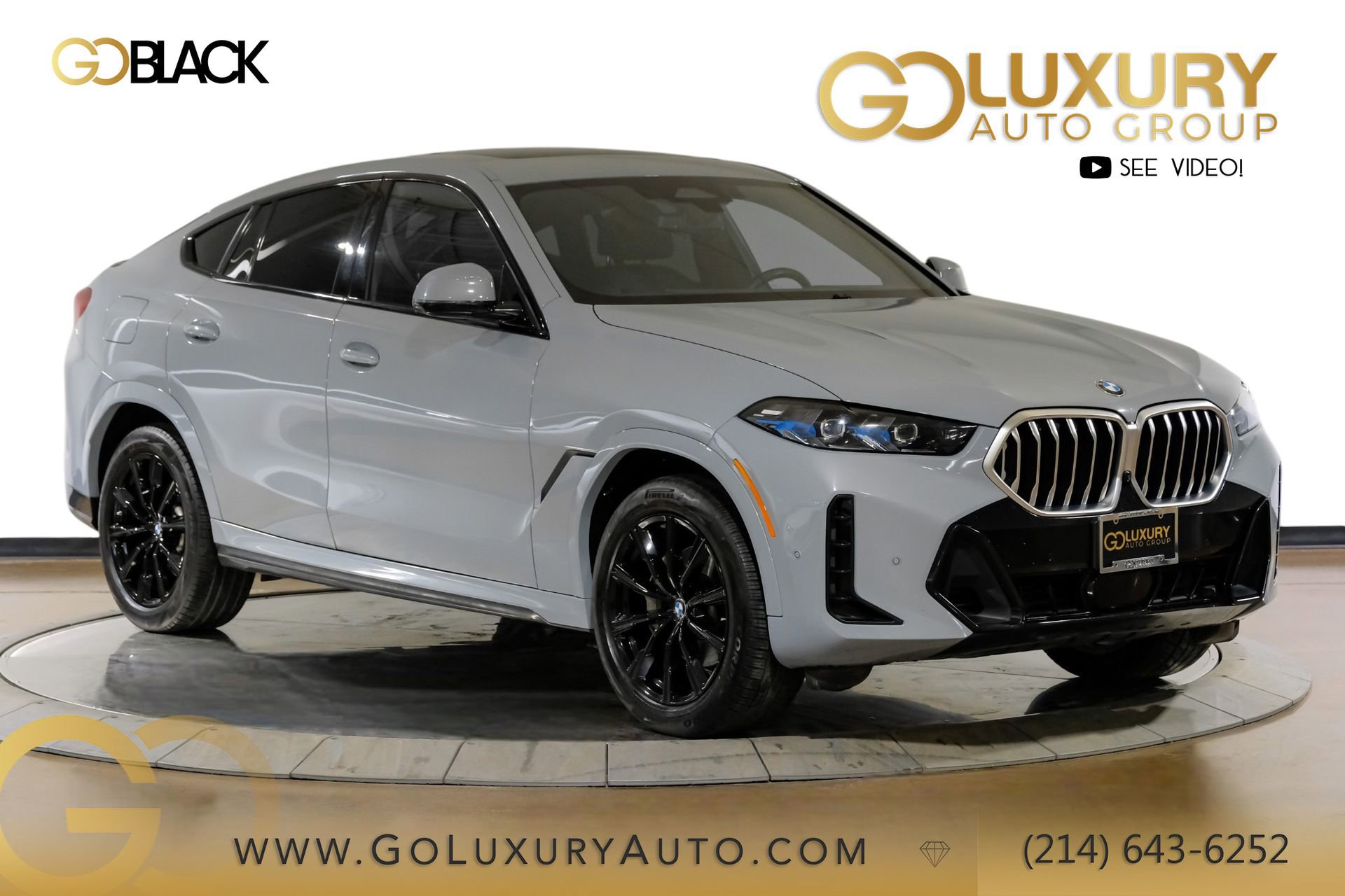 Used 2025 BMW X6 xDrive40i w/ Climate Comfort Package AWD/4WD video 1