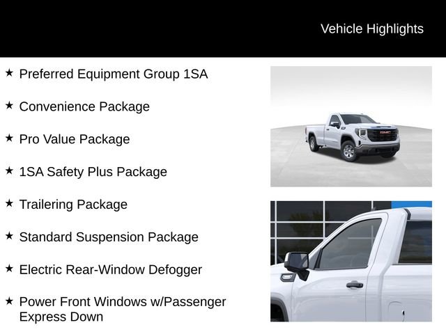 New 2025 GMC Sierra 1500 Pro w/ Pro Value Package image 8