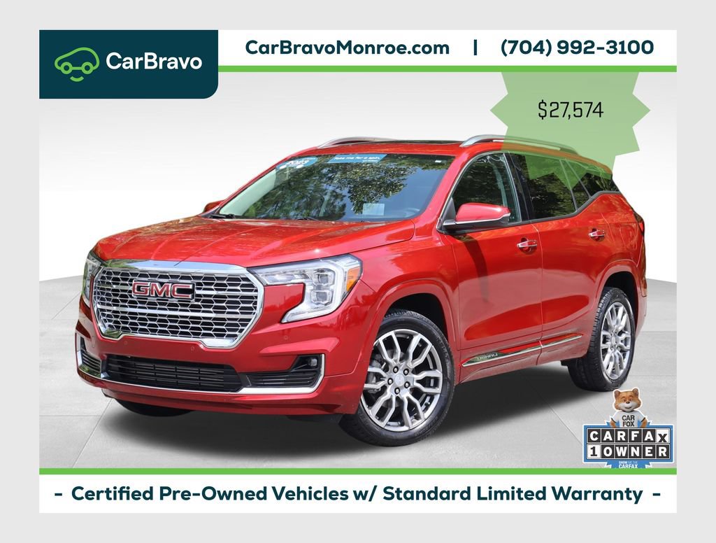 Certified 2023 GMC Terrain Denali