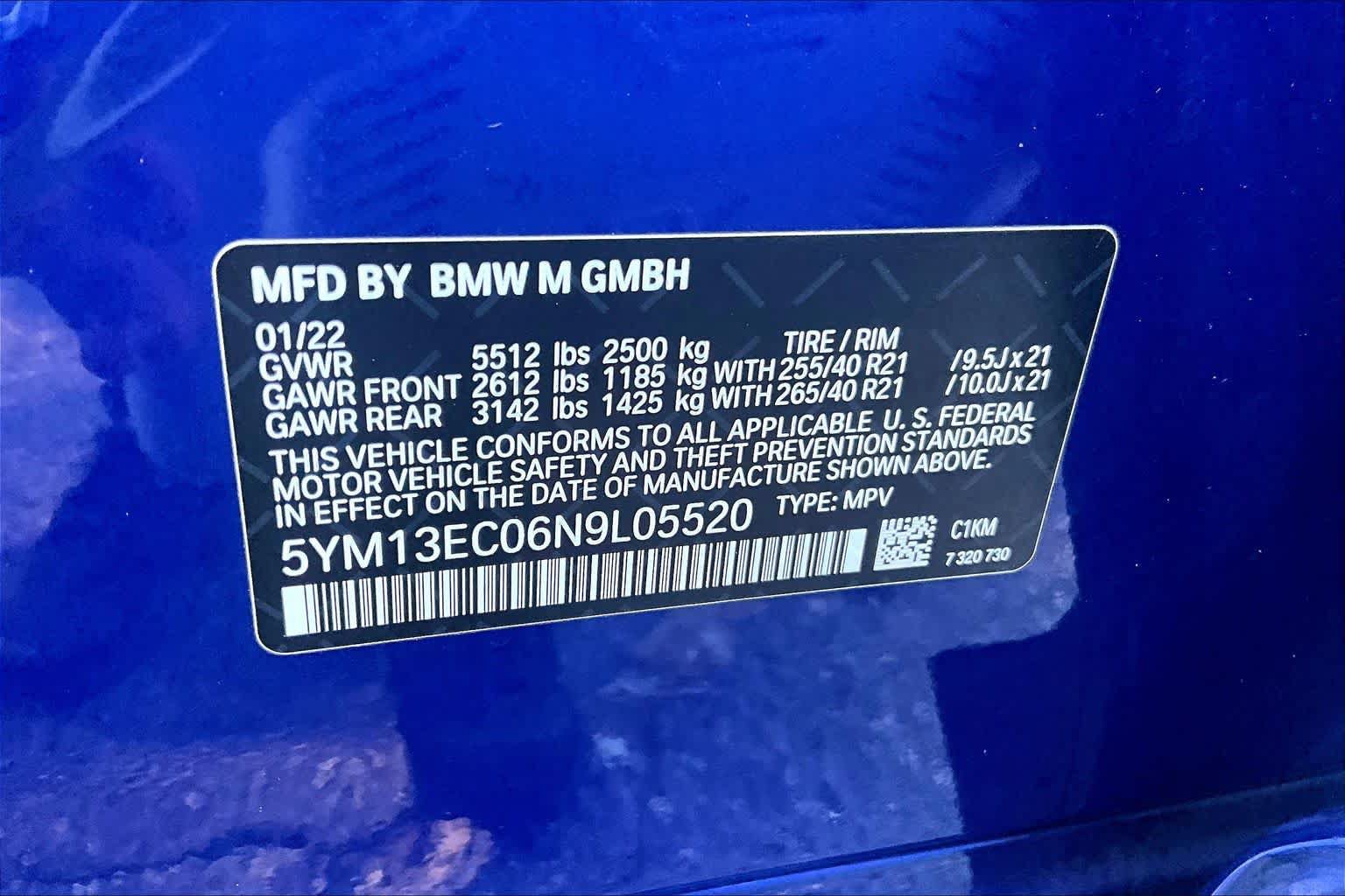 Used 2022 BMW X3 M w/ Competition Package AWD/4WD image 34