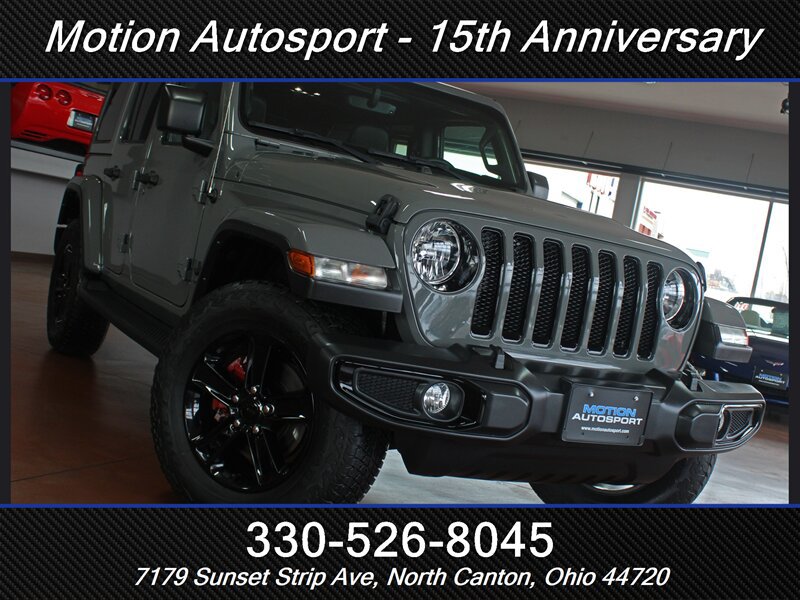 Used 2022 Jeep Wrangler Unlimited Sahara AWD/4WD image 60