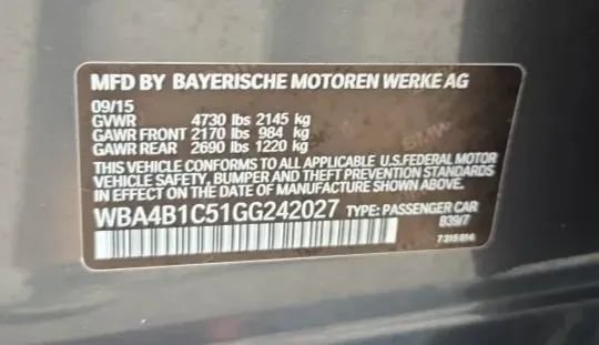 Used 2016 BMW 435i Gran Coupe RWD image 55