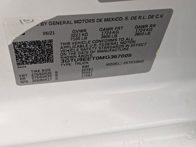 Used 2021 GMC Sierra 1500 AT4 image 36