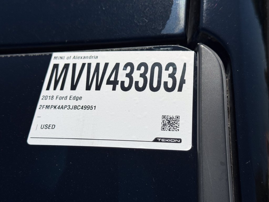 Used 2018 Ford Edge Sport w/ Equipment Group 401A AWD/4WD image 39