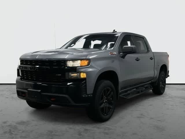 Used 2021 Chevrolet Silverado 1500 Custom Trail Boss w/ LPO, Dark Essentials Package AWD/4WD video 1