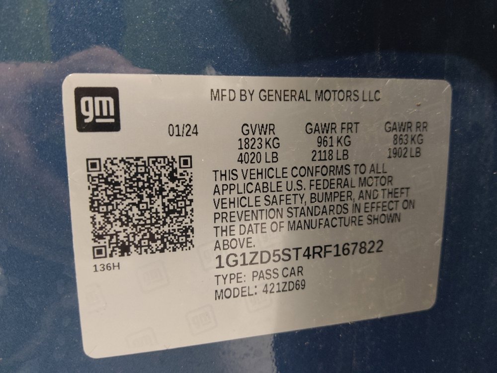 Used 2024 Chevrolet Malibu LT FWD image 33