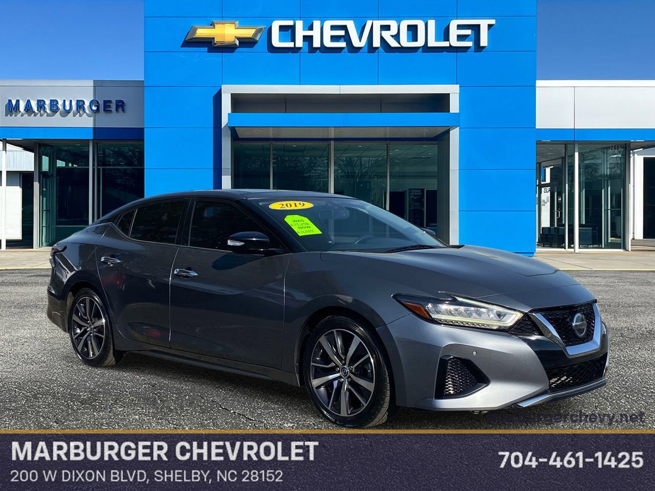 Used 2019 Nissan Maxima 3.5 SL w/ Floor Mat Group image 1