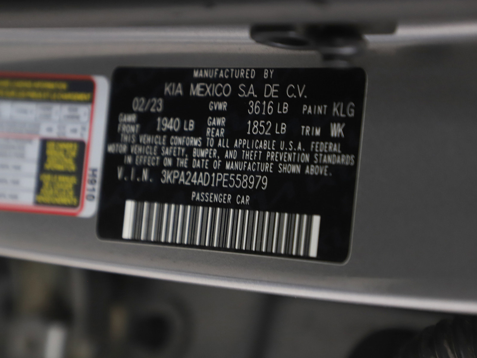 Used 2023 Kia Rio S w/ Technology Package image 26