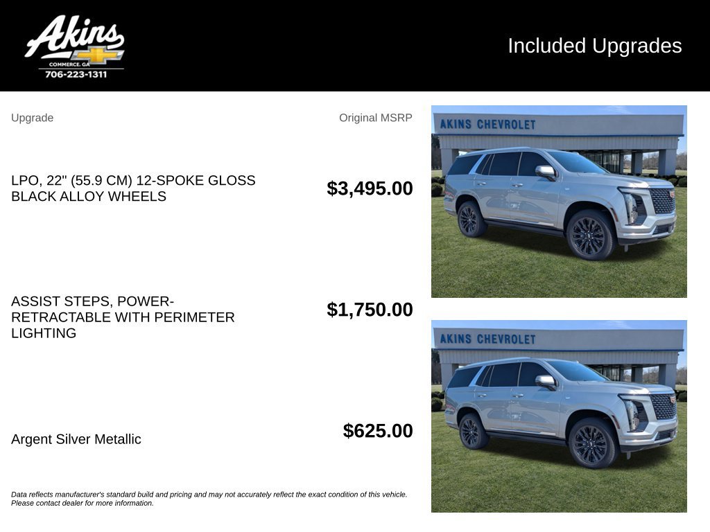 Used 2025 Cadillac Escalade Premium Luxury AWD/4WD image 5