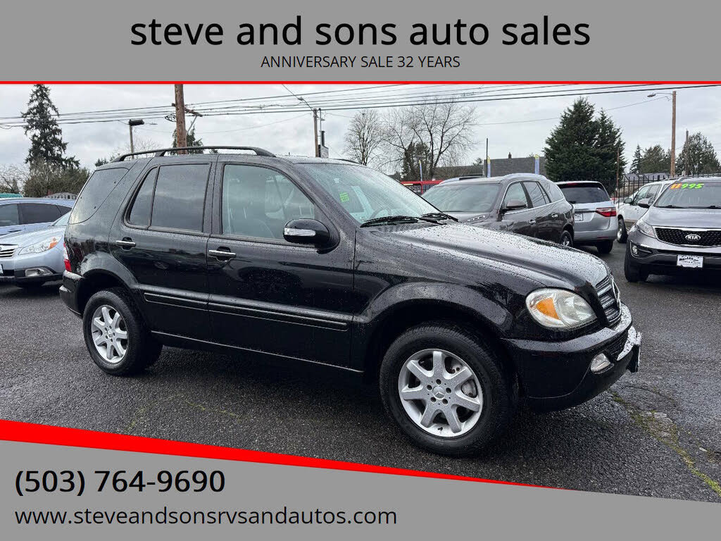 Used 2003 Mercedes-Benz ML 500 4MATIC