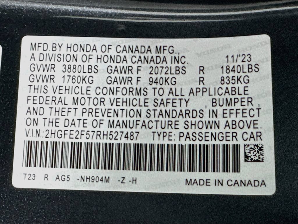 Used 2024 Honda Civic Sport image 26