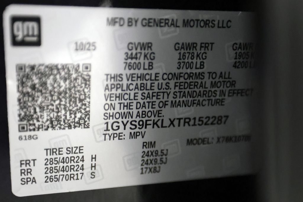 Used 2026 Cadillac Escalade Sport w/ Touring Package AWD/4WD image 55