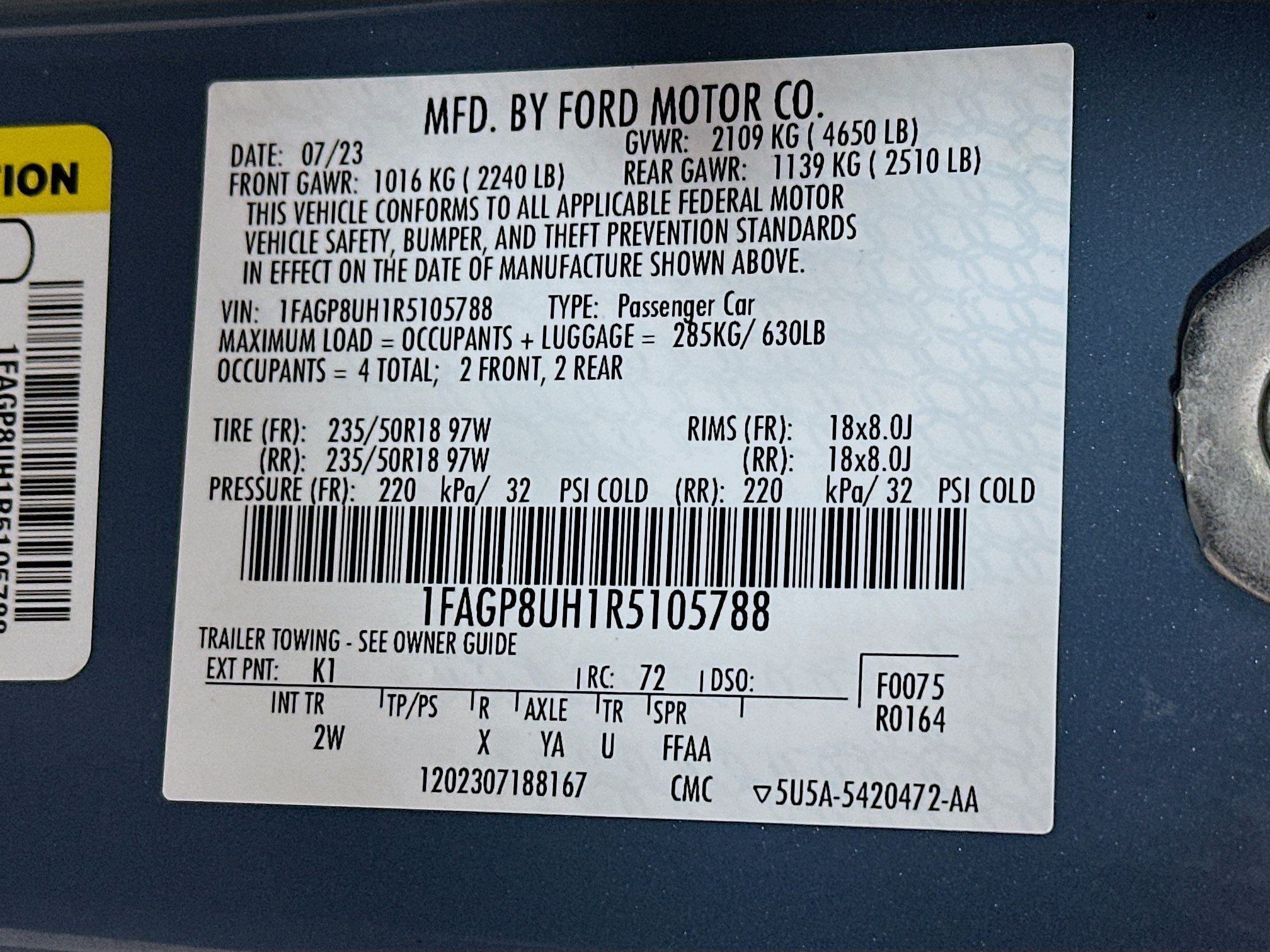 Used 2024 Ford Mustang Convertible RWD image 29