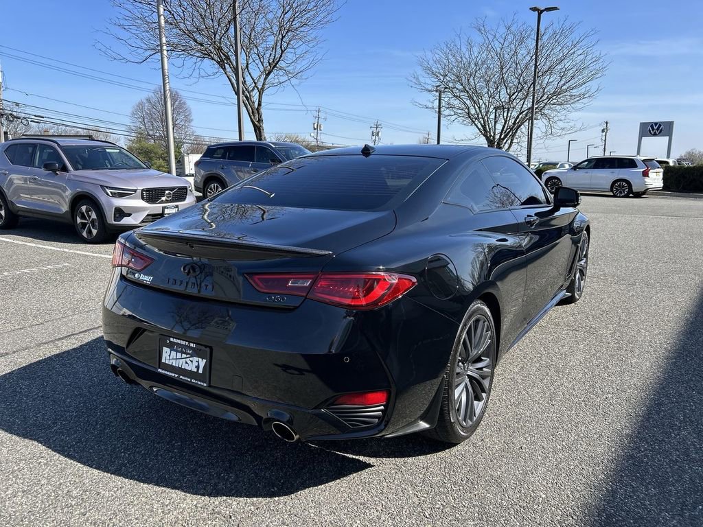 Certified 2022 INFINITI Q60 3.0t Luxe w/ Essential Package image 8