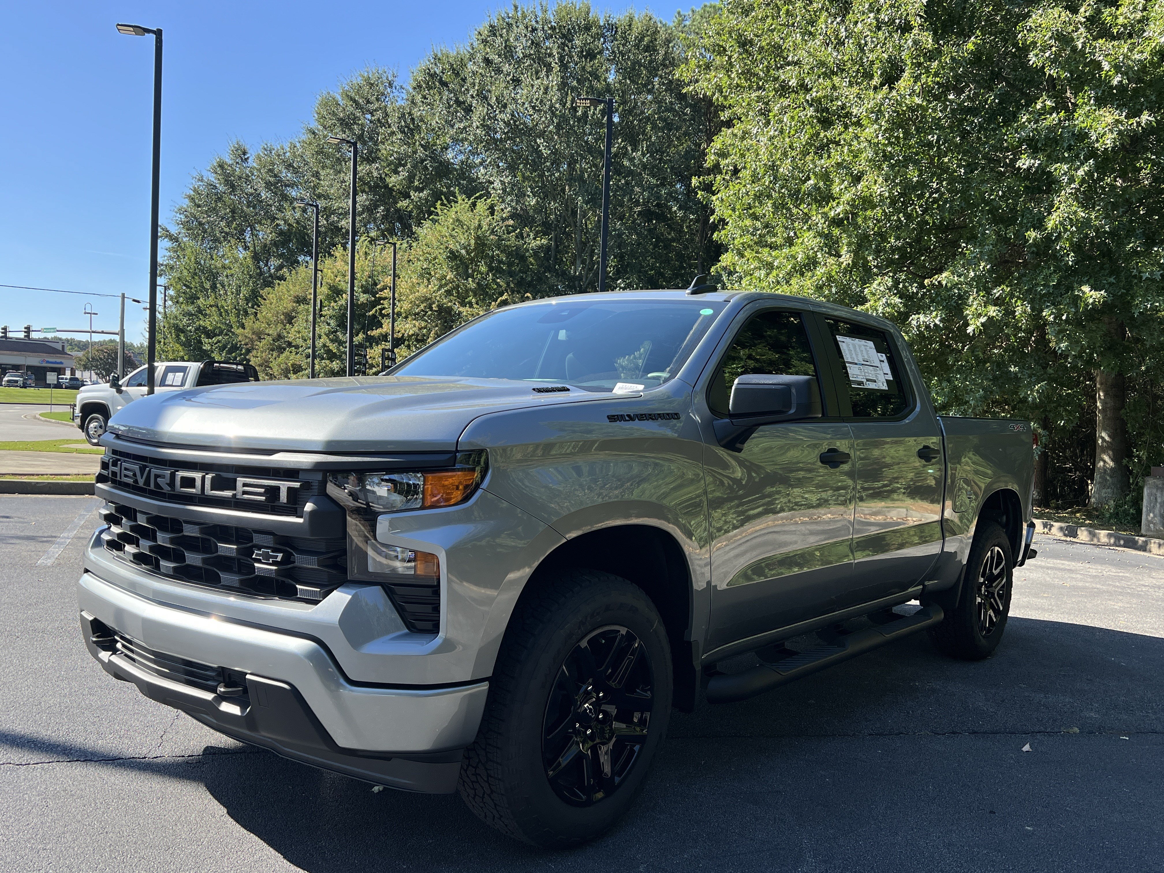 New 2026 Chevrolet Silverado 1500 Custom w/ Turbomax Blackout Package AWD/4WD image 5