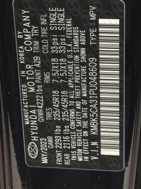 Used 2023 Hyundai Kona Limited w/ Cargo Package AWD/4WD image 38