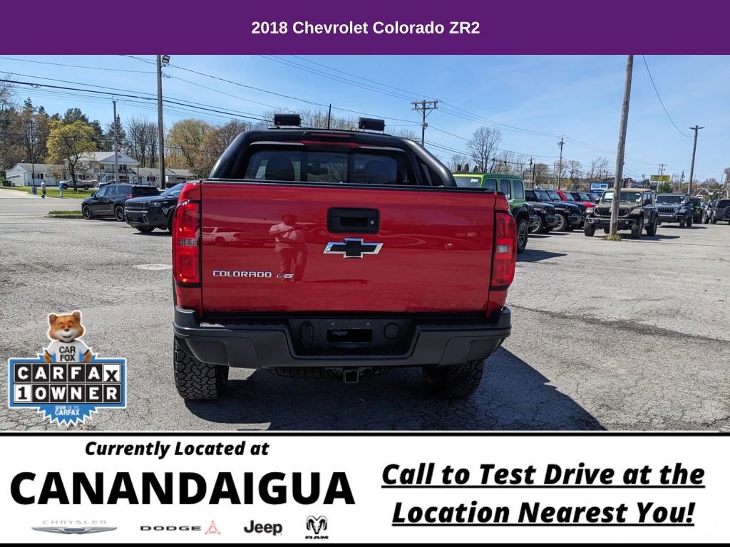 Used 2018 Chevrolet Colorado ZR2 w/ ZR2 Dusk Special Edition AWD/4WD image 8
