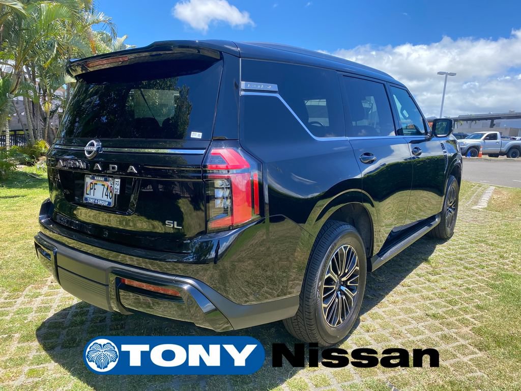 Used 2025 Nissan Armada SL w/ Captain's Chari Seat Package RWD image 25