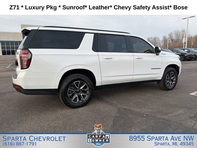 Used 2024 Chevrolet Suburban Z71 w/ Luxury Package image 3
