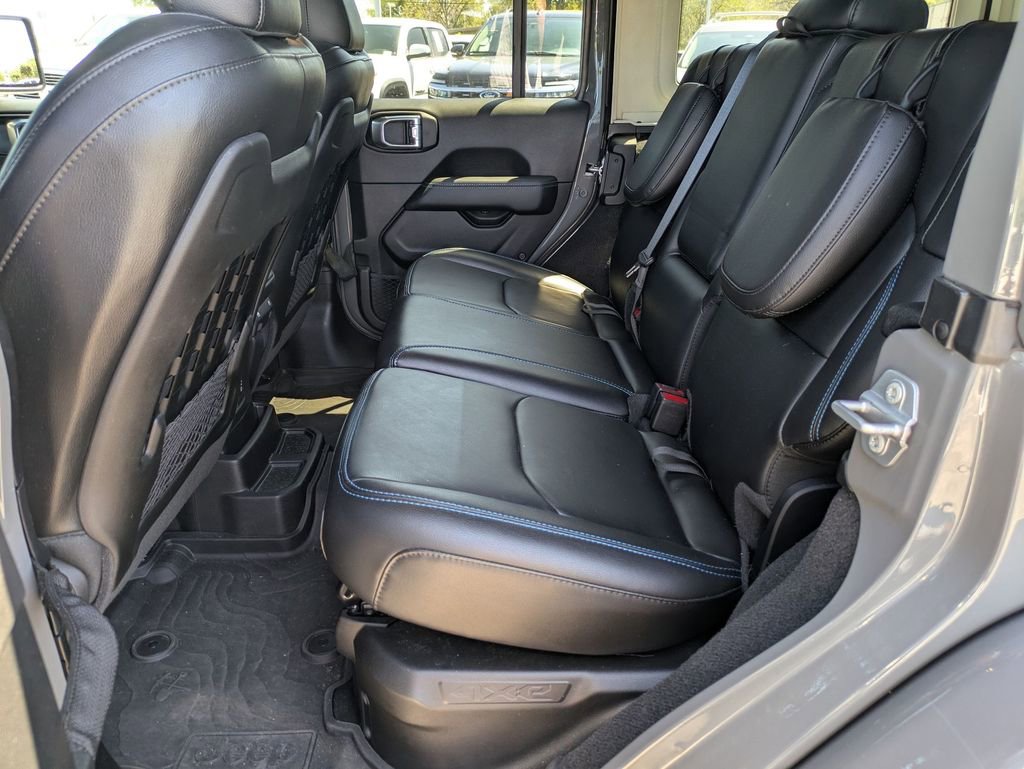 Used 2021 Jeep Wrangler Unlimited Rubicon 4xe w/ Steel Bumper Group image 19