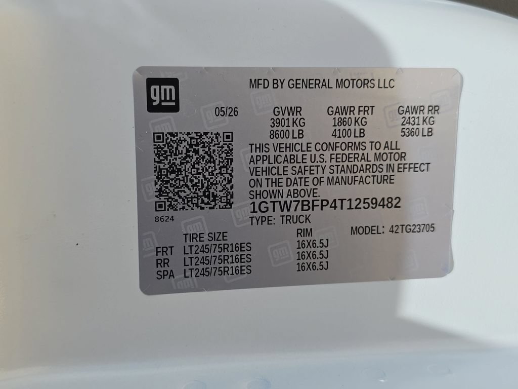 New 2026 GMC Savana 2500 Extended w/ Driver Convenience Package RWD image 30