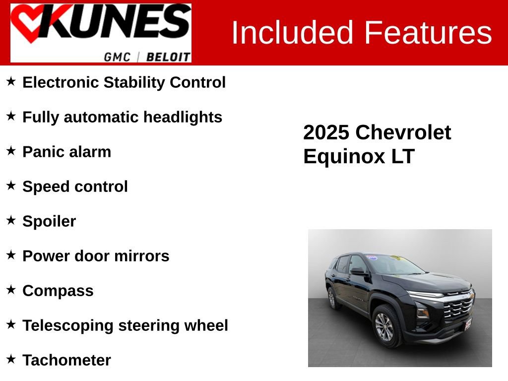Used 2025 Chevrolet Equinox LT FWD image 3