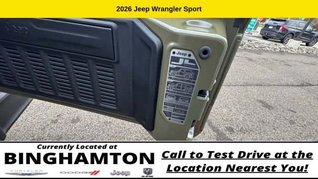 New 2026 Jeep Wrangler Sport AWD/4WD image 20