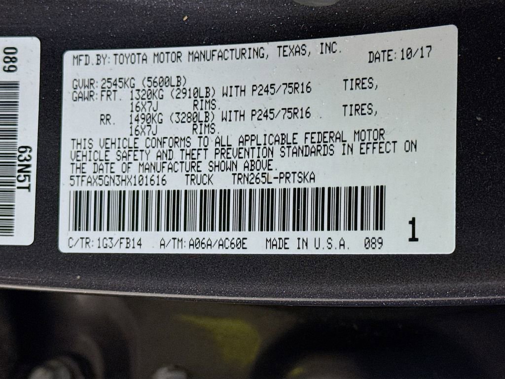 Used 2017 Toyota Tacoma SR RWD image 28