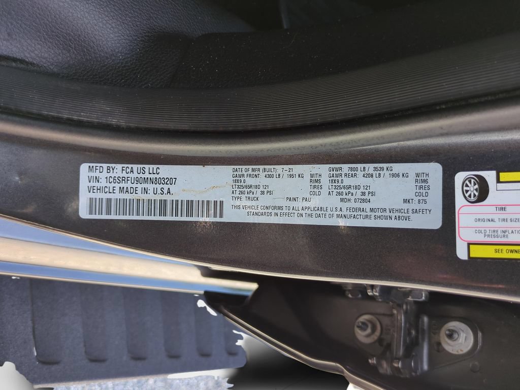 Used 2021 RAM 1500 TRX w/ TRX Level 2 Equipment Group AWD/4WD image 29