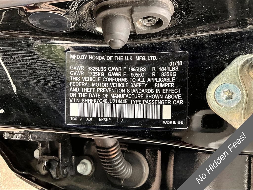 Used 2018 Honda Civic Sport image 24