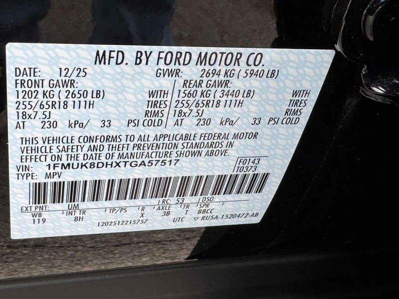 New 2026 Ford Explorer Active image 19