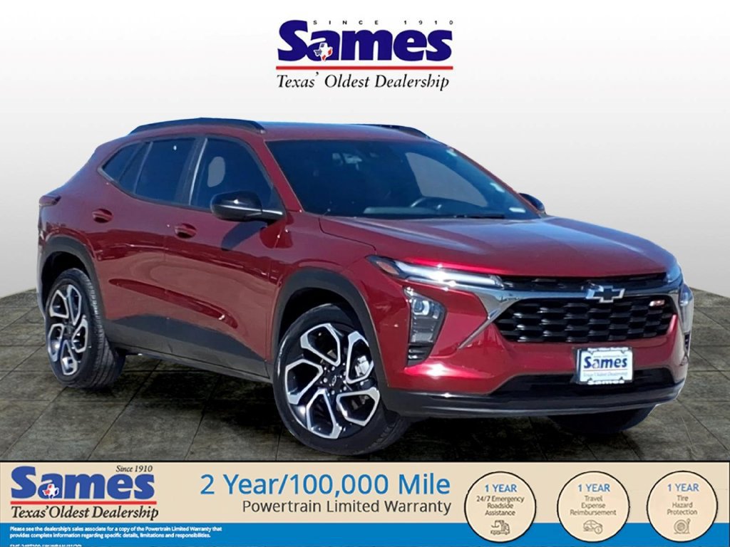 Used 2025 Chevrolet Trax RS w/ Sunroof Package FWD image 1