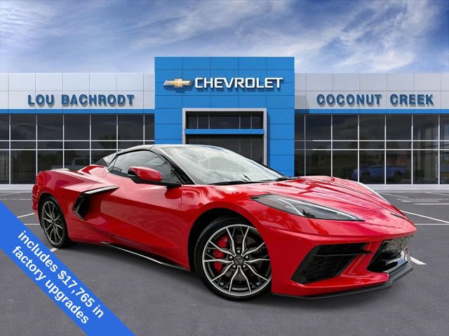 Used 2023 Chevrolet Corvette Stingray Premium Conv w/ Z51 Performance Package RWD image 1
