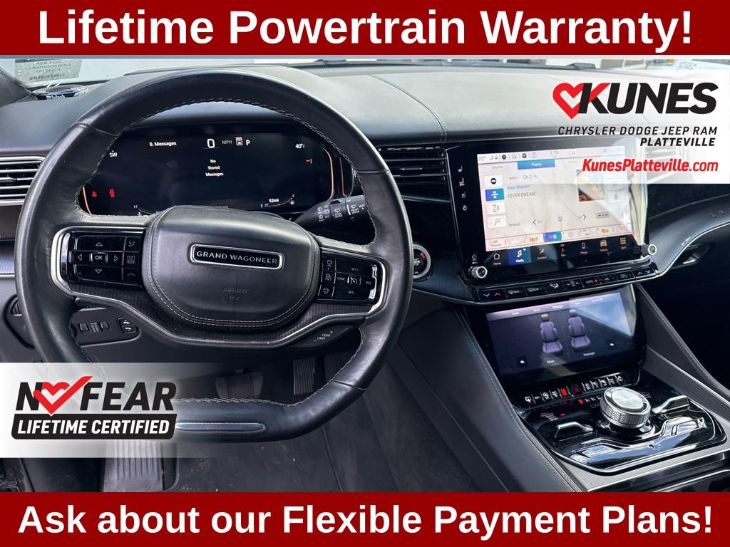 Used 2024 Jeep Grand Wagoneer L Series II w/ Quick Order Packagew 28T image 15