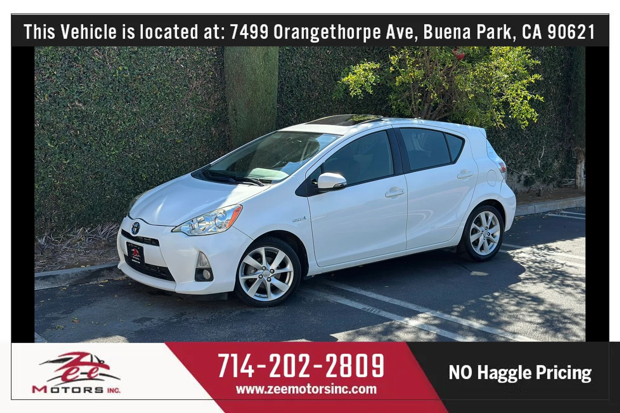 Used 2012 Toyota Prius C Four w/ Alloy Wheel Pkg FWD image 13