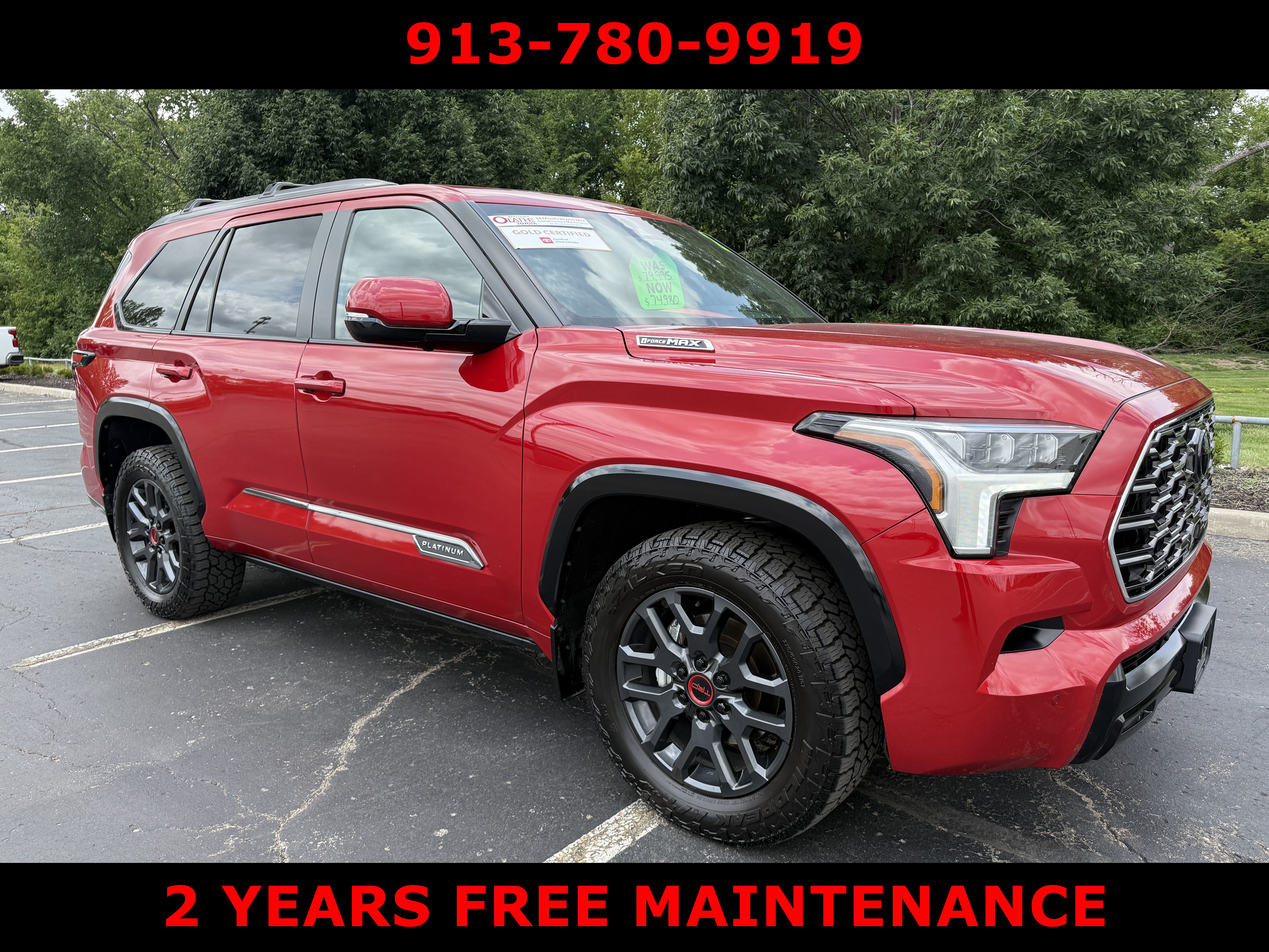 Certified 2025 Toyota Sequoia Platinum AWD/4WD image 2