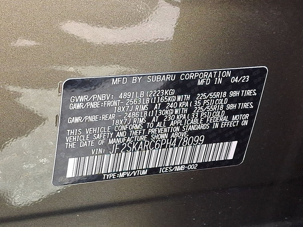 Used 2023 Subaru Forester Touring AWD/4WD image 18
