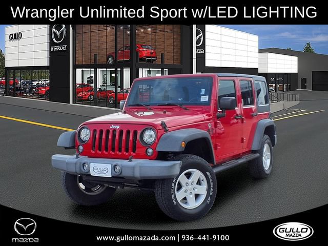 Used 2017 Jeep Wrangler Unlimited Sport w/ Quick Order Package 24S