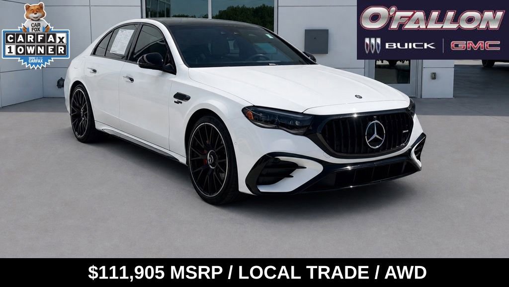 Used 2025 Mercedes-Benz E 53 AMG e 4MATIC Sedan image 1