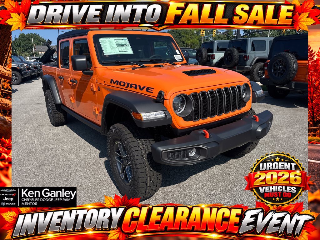 New 2026 Jeep Gladiator Mojave AWD/4WD image 1
