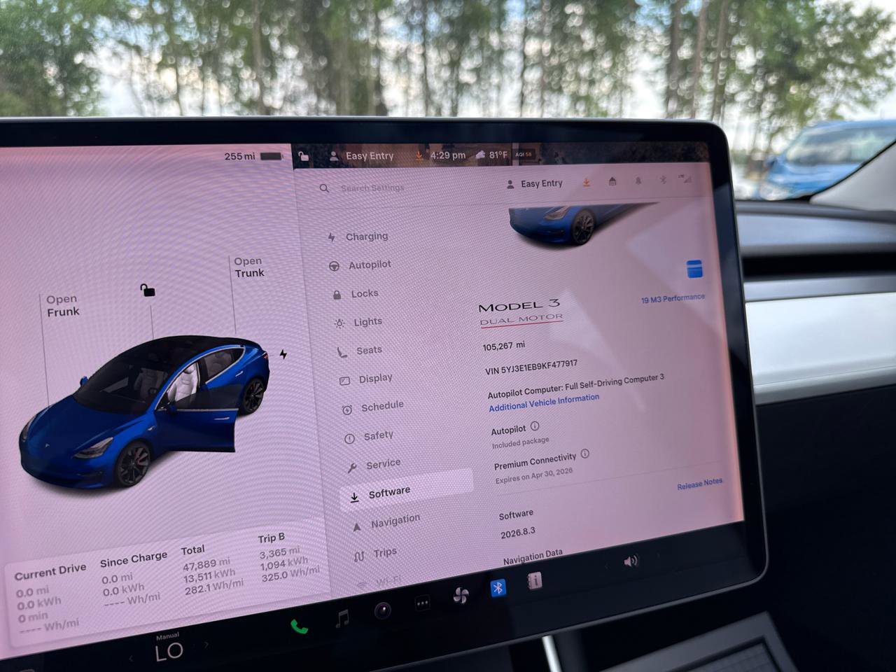 Used 2019 Tesla Model 3 Performance AWD/4WD image 9